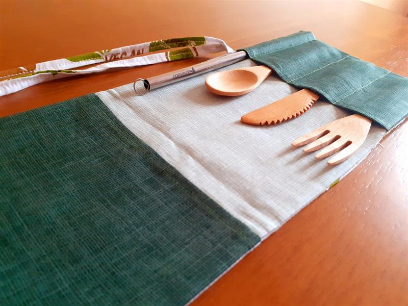 18 Hermosas ideas para hacer porta cubiertos de tela para la mesa